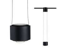 Paulmann 96813 Aldan URail LED Pendant 930lm / 530lm 8.5 / 1x4.5W 4000K dimmable 230V Black matt, Black Rail System