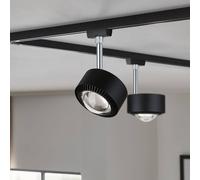 Paulmann URail Aldan LED spot, black matt, metal, CCT