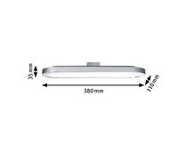 Paulmann URail Board LED panel in matt chrome