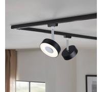 Paulmann 95589 3-Step-Dim Circle URail LED Rail spot 160lm 5W 3000K dimmable 230V Black matt Rail System