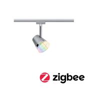 Paulmann URail Cone spot RGBW matt chrome ZigBee