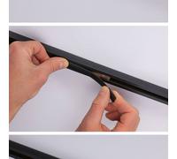 Paulmann 95554 URail Accessory Connector Inlay Black, Transparent Rail System