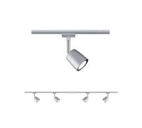 Paulmann 96897 Cover URail Basic Set GU10 max. 4x10W dimmable 230V Chrome matt, Chrome Rail System - Choose Any lamp