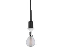Paulmann 96912 DecoSystems Basic URail Pendant E14 max. 20W dimmable 230V Black matt Rail System - Choose Any lamp