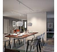 Paulmann URail end power feed, signal white, max. 1000 W, in nd cap