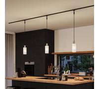 Paulmann URail lampshade Raja 2Easy, opal, Ø 10 cm