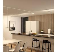 Paulmann URail LED pendant light Hildor, signal white, 3,000K