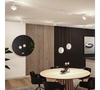 Paulmann URail LED spot Alejandro, signal white, 4,000K, dimmable.