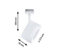 Paulmann URail LED spot Arena, signal white, 4,000 K, dimmable