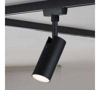 Paulmann URail LED spot Tubo black 3,000 K