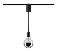 Paulmann 95553 Universal URail Pendant Adapter max. 100W 230V Black matt Rail System