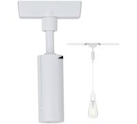 Paulmann URail Pendant Adapter High Voltage Mounting Rail White 95552
