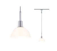 Paulmann URail Sarrasani pendant matt chrome/opal