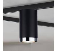 Paulmann 96918 Tube URail Individual spot GU10 max. 10W dimmable 230V Black matt, Chrome Rail System - Choose Any lamp