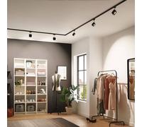 Paulmann URail system rail, 100 cm, black matt
