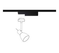 Paulmann 95524 Smart Home Zigbee 3.0 On/Off/Dimm URail Rail Adapter 166x20mm Black matt Rail System