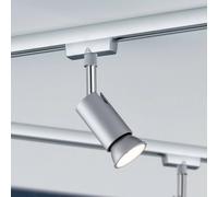 Paulmann URail track spotlight Pure I, matt chrome, GU10, metal