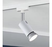 Paulmann URail track spotlight Pure I, matt white, GU10, metal