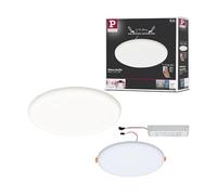 Paulmann VariFit LED recessed Panel Light Veluna 22W 4000K | IP44, 3 Step Dim, diffuse neutral white light, flexible installation, for 230V direct connection