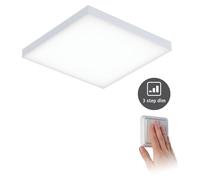 Paulmann Velora LED panel 3-level dim 22.5x22.5 cm