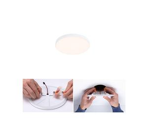 Paulmann Veluna Edge IP44 3,000K dimmable Ø 9cm