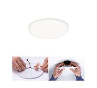 Paulmann Veluna LED downlight 4,000 K Ø 12.5 cm