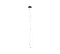 Paulmann Volea 711.82 Pendant Suspension Metal Black/Silver Height 2.5 cm Diameter 10 cm Dimmable
