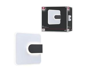 Paulmann WD 2Form WL LED 16.1W 240x240mm White Black 230V Acrylic Metal 71168