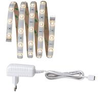Paulmann YourLED Strip Set 1.5m Warm White 12V Coated Easy Install 70317