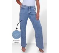 Paulo Due Floral Embossed Straight Leg Denim Jeans In Pale Blue Pale Blue