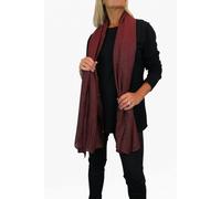 Paulo Due Golden Shimmer Large Shawl Scarf - Wine