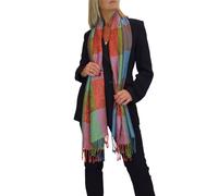 Paulo Due Paisley Design Pashmina-Style Scarf Multi