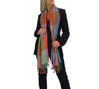 Paulo Due Paisley Design Pashmina-Style Scarf - Multi