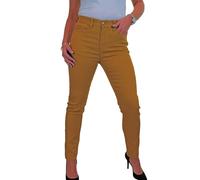 Paulo Due Stretch Denim Soft Touch Jeans In Yellow Yellow 18