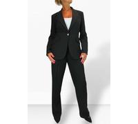Paulo Due Women's 2 Piece Tailored Trouser Suit - 10 - Black