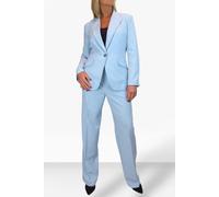 Paulo Due Women's 2 Piece Tailored Trouser Suit - 18 - Baby Blue