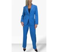 Paulo Due Women's 2 Piece Tailored Trouser Suit - 18 - Blue