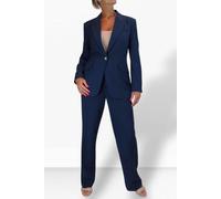 Paulo Due Women's 2 Piece Tailored Trouser Suit - 8 - Navy