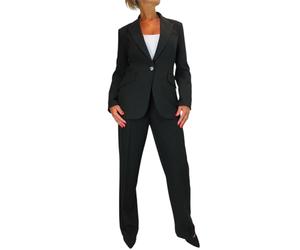 Paulo Due Women's 2 Piece Trouser Suit Fully Lined Blazer & Trouser | Ladies Formal Jacket and Trouser Suit for Office, Business, Formal Occasion, Single Breasted