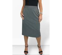 Paulo Due Women's Tailored Midi Pencil Skirt - 20 - Grey