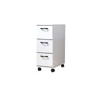 Paulownia Wood Chest of Drawers - Multi-Layer Storage Cabinet with Universal Wheels Ideal for Living Room or Small Spaces Narrow Design for Efficient Corner Storage