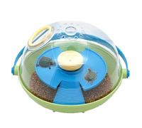 PAULOZYN 3 in 1 Tortoise Incubator, Portable Reptile Breeding Box, Holds 6 Turtle Eggs, 360-Degree Observation