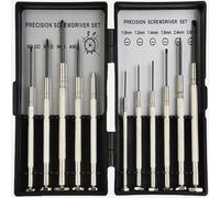 PaulStore 11Pcs Mini Screwdriver Set Precision Tool Kit for Watch Jewelry Glasses Repairs