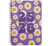 PaulStore 2025-2026 A5 WTV Academic Fantasy Organiser - Foil Finish Diary A5 Week To View Diary for Year Planner for Business, Office, Home, Appointments (Sun Kissed)