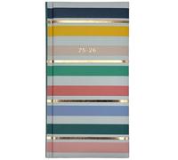 PaulStore 2025-2026 Slim Week to View Mid Year Academic Diary Student Teacher Planner (Ombre)