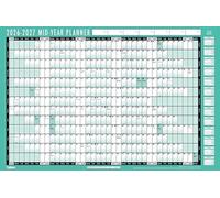 PaulStore 2026 2027 Large Academic Mid Year Wall Planner Calendar Laminated A1 Size 840 x 600mm