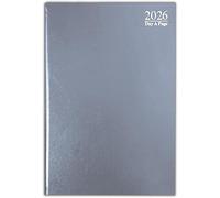 PaulStore 2026 A5 Hardback Day A Page Diary Saturday & Sunday Shared Page (Grey)