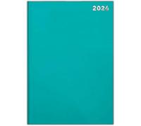 PaulStore 2026 Diary A4/A5/A6 Pastel Colour Fashion Week to View, Day A Page Desk Diary (A6 Day A Page, Green)