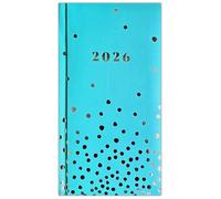 PaulStore 2026 Diary Slim Week to View Fashion Copper Foil Glossy Design