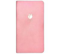 PaulStore 2026 Slim Week To View Diary Insect Leatherette With Gold Designer Diary (Pink)